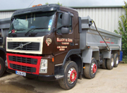 20 ton 8 wheel tipper